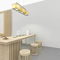 New Chinese Mobile Phone Store Smart Life Experience Store 3d model