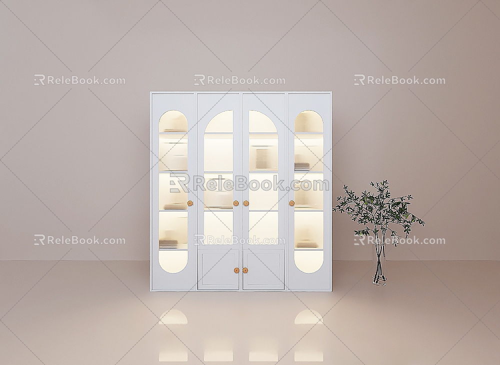 Modern Locker 3d model