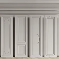 Classic And Modern Wainscoting Panel Designs With Various Decorative Patterns For Walls 3d model