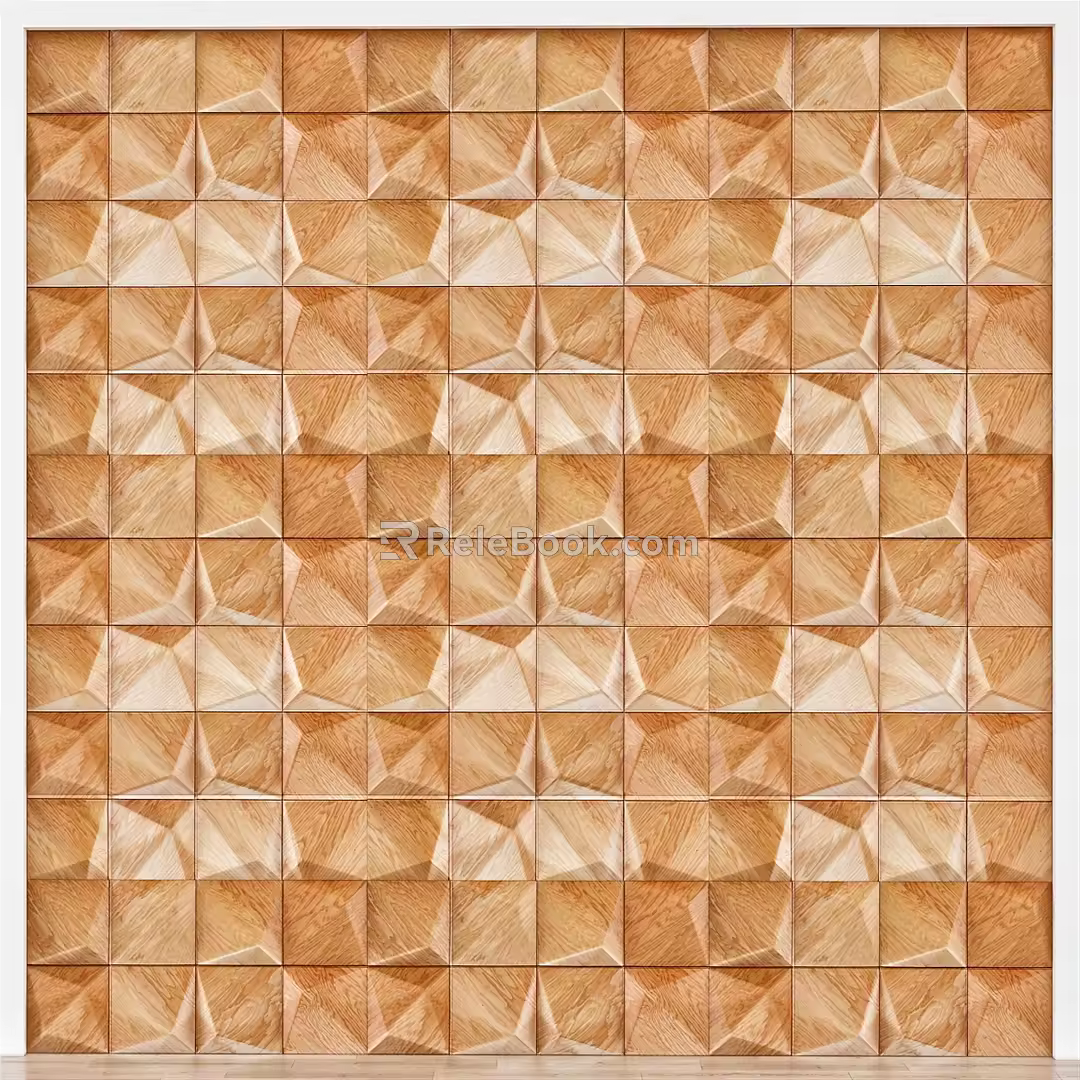 Modern Wall 3d model