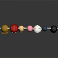 3D Cartoon Game And Animation Characters With Various Outfits And Hairstyles