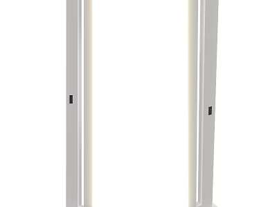 Modern Slim Floor Lamp With LED Lighting And Adjustable Design For Living Room Decor 3d model