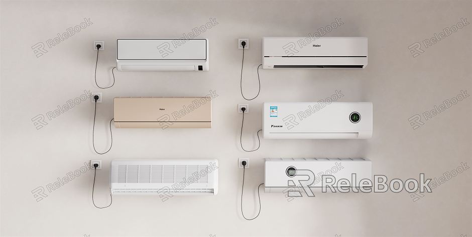 Modern air conditioner model