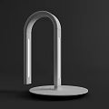 Modern table lamp folding 3d model