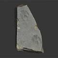 Wooden Stone Natural Slab With Gray Surface And Brown Rough Texture For Decoration