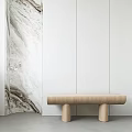 Modern bench 3d model