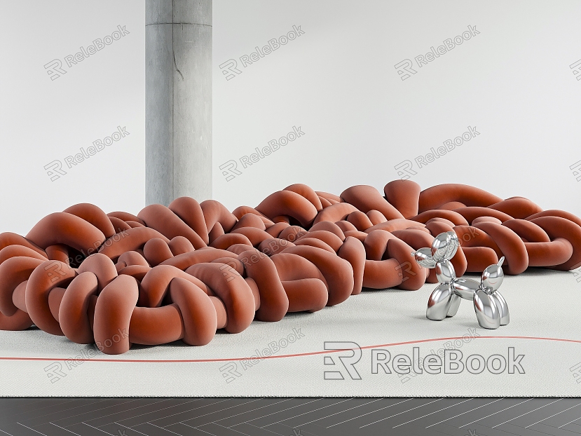 modern edra shaped sofa model