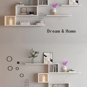 Modern Wall Shelf Storage Rack 3d model