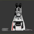 Household Binocular Microscope With Glass Slides And Stable Base For Home Use