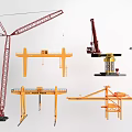 Public Facilities Construction Cranes In Various Types And Colors For Industrial Use