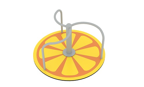 Orange turntable 2022 3d model