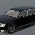 Black Luxury Sedan With Classic Design Silver Trim And Elegant Wheel Details