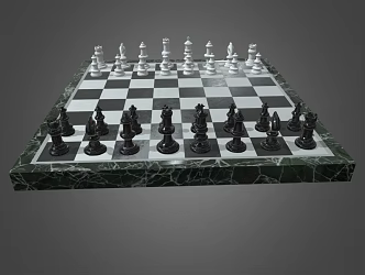 Modern Chess Pack 3d model