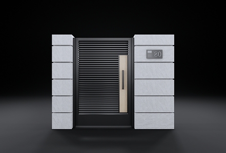 Outdoor Gate 3d model