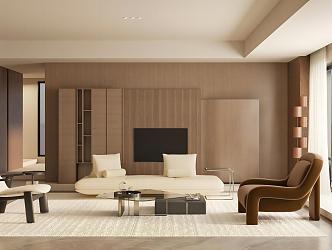 Living room 3d model