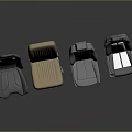 Modern Furniture Seats In Gray And Yellow With Lighting Accents And Design Styles