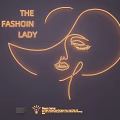 Creative Neon Light Fashion Lady Silhouette Lighting Combinations For Interior Decor