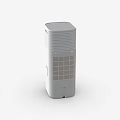 White Upright Home Dehumidifier With Modern Design And Efficient Moisture Removal Function