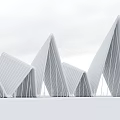 modern architecture 3d model