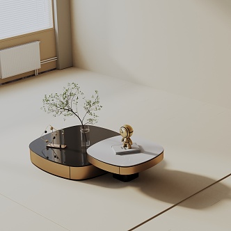 Modern coffee table 3d model