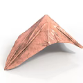 Copper Origami Shaped Building Design With Folded Surface And Unique Structure