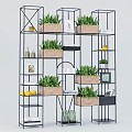 Kitchen Storage Rack 3d model