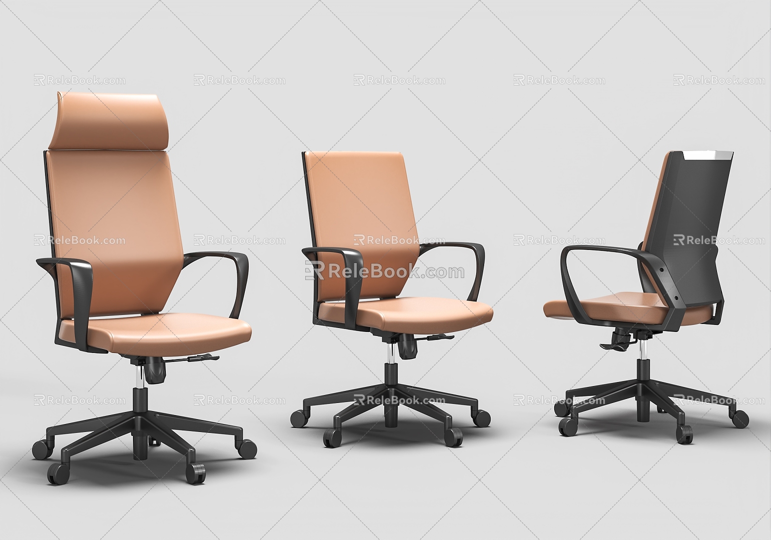 Office Chair Boss Chair Chair Leather Chair Staff Chair model