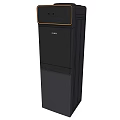 Modern Black Water Dispensers With Digital Control Panel For Home Daily Use