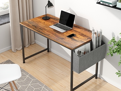 Bedroom Desk Comfortable Day View model