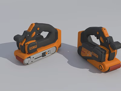 Rail Sander Bench Sander Grinder 3d model Rail Sander Bench Sander Grinder 3d model