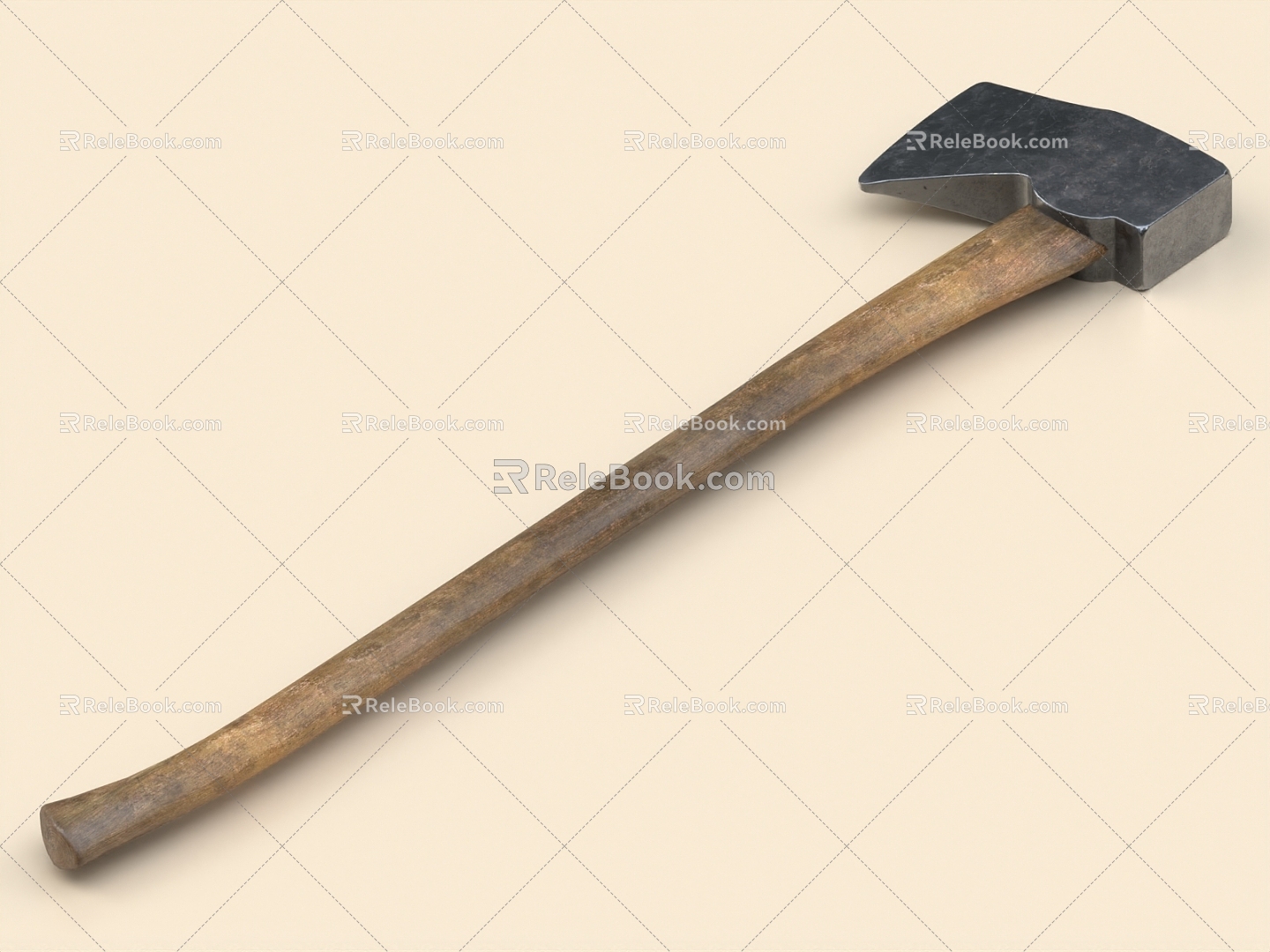 Axe Outdoor Axe Camping Axe Multi-Purpose Axe Mercenary Axe Axe Tool 3d model