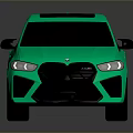 Green Sporty SUV With Panoramic Sunroof And Black Alloy Wheels