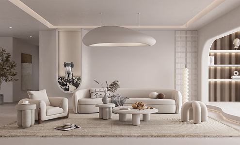 The Silent Living Room 3d model