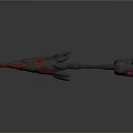 Bow crossbow energy arrow fire magic arrow crossbow bow arrow crossbow mechanical crossbow shift bow arrow 3d model