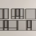 modern windows floor-to-ceiling windows sliding windows casement windows bay window system windows window frames 3d model