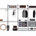 modern hanger open hanger 3d model