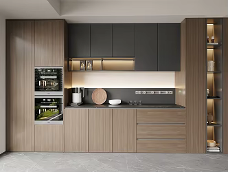 Modern Italian Sideboard Wine Cabinet 3d model