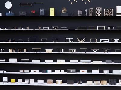 Modern Side Cabinet Decorative Cabinet Entrance Cabinet Low Cabinet 3d model