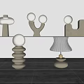 Quiet Table Lamp 3d model