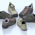 Hiking Shoes Shoes Wear-resistant Shoes Outdoor Shoes Waterproof Shoes Hiking Shoes sneaker 3d model