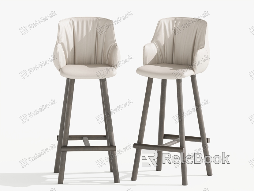 Modern Bar Chair Single Chair High Stool Bar Stool model