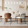 Nordic Restaurant 3d model