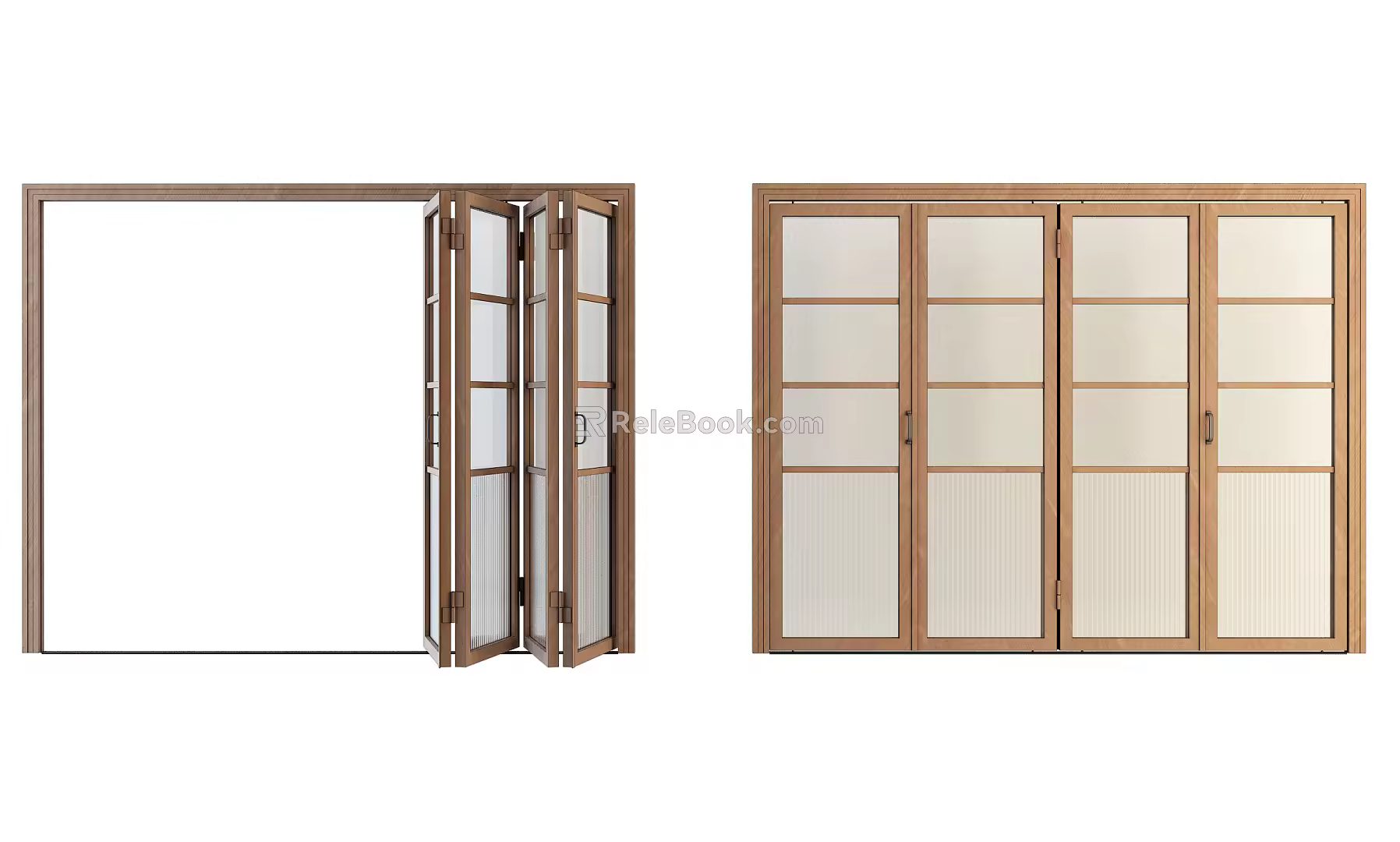 Folding door 3d model