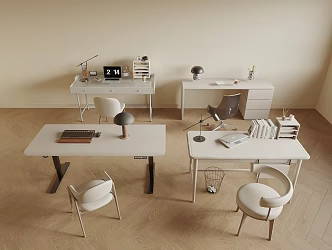 modern desk chair 3d model