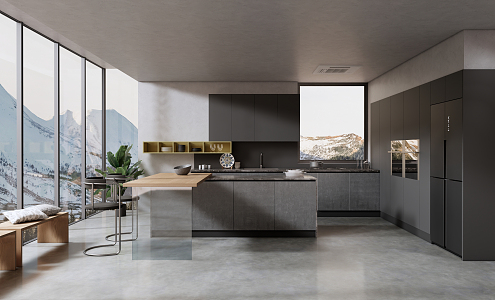 Italian Kitchen 3d model