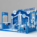 Yili Shuhua Milk Exhibition Booth Featuring Vitality Theme and Product Displays