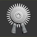 Modern Robot Mini Robot Toy 3d model
