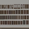 Various Styles Of Hinged Doors With Different Wooden Designs For Home Interiors