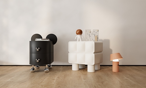 Mickey Mouse Bedside Cabinet 3d model