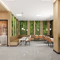 Modern Specialty Store with Bright Lighting White Display Cabinets and Product Displays